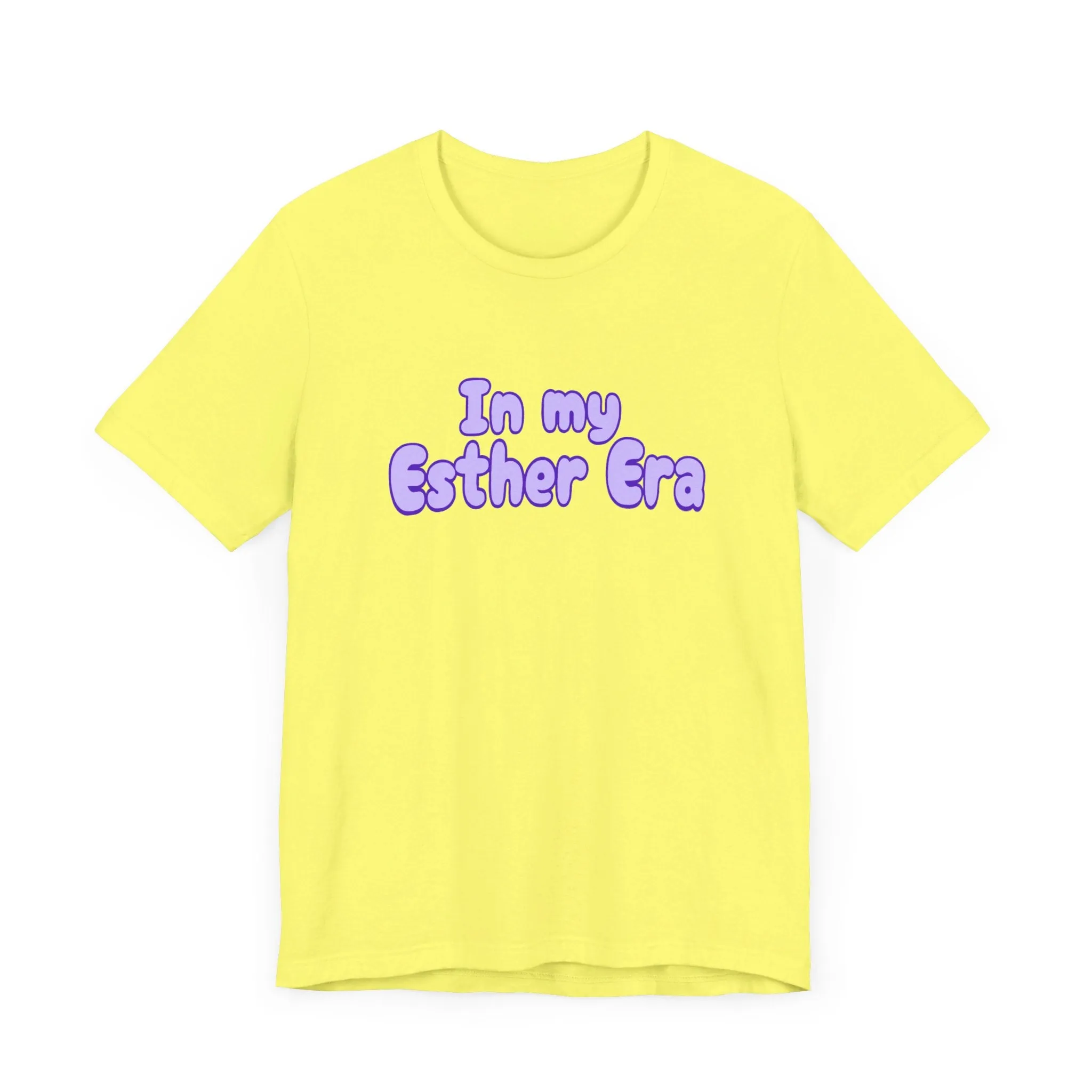 In my Esther era / hand drawn shirt / Bible gift / shirt /  Unisex Jersey Short Sleeve Tee