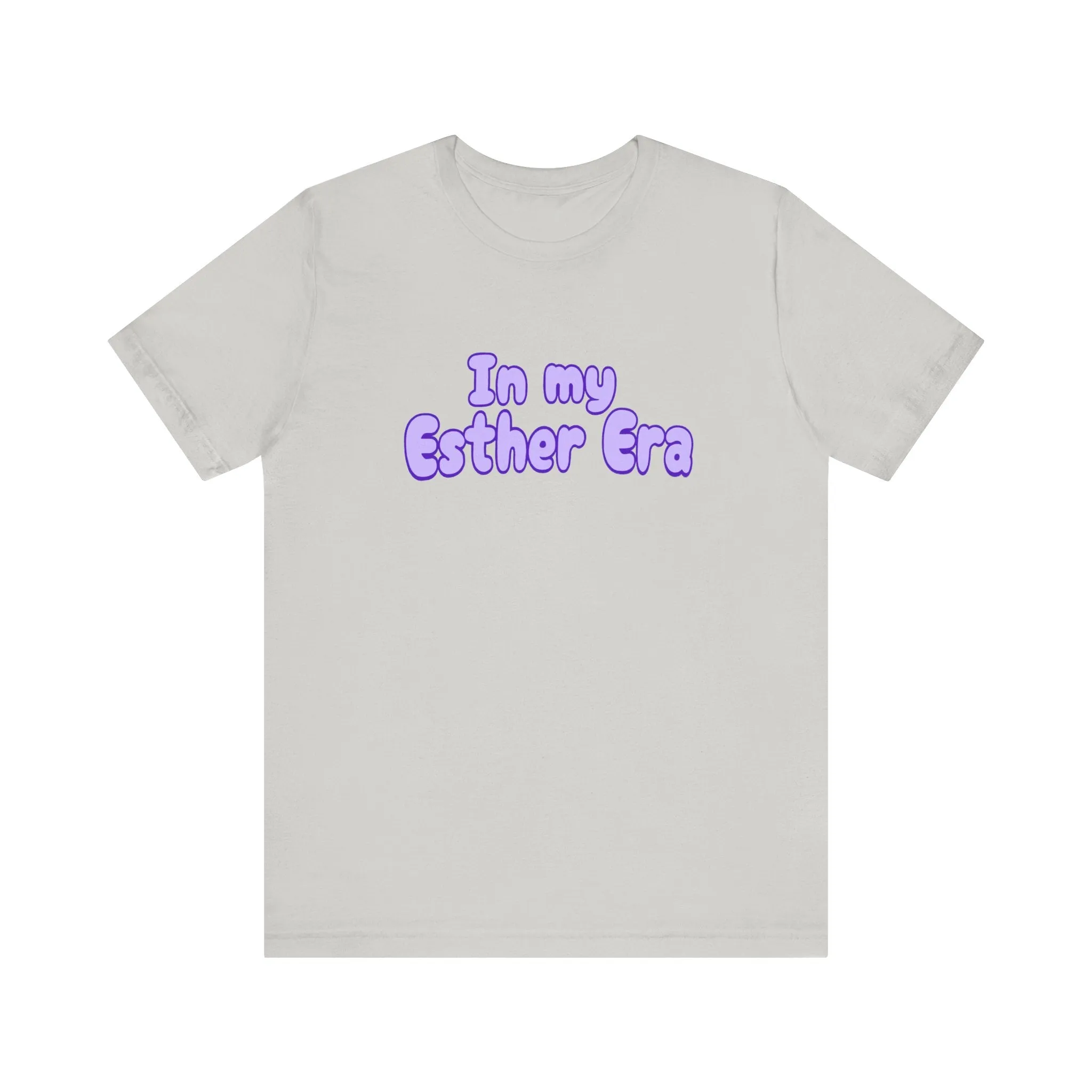 In my Esther era / hand drawn shirt / Bible gift / shirt /  Unisex Jersey Short Sleeve Tee