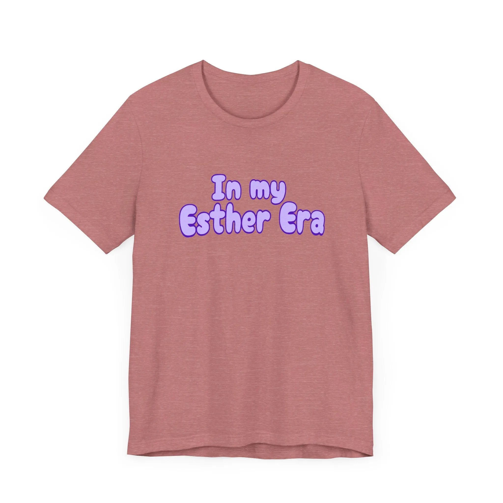 In my Esther era / hand drawn shirt / Bible gift / shirt /  Unisex Jersey Short Sleeve Tee