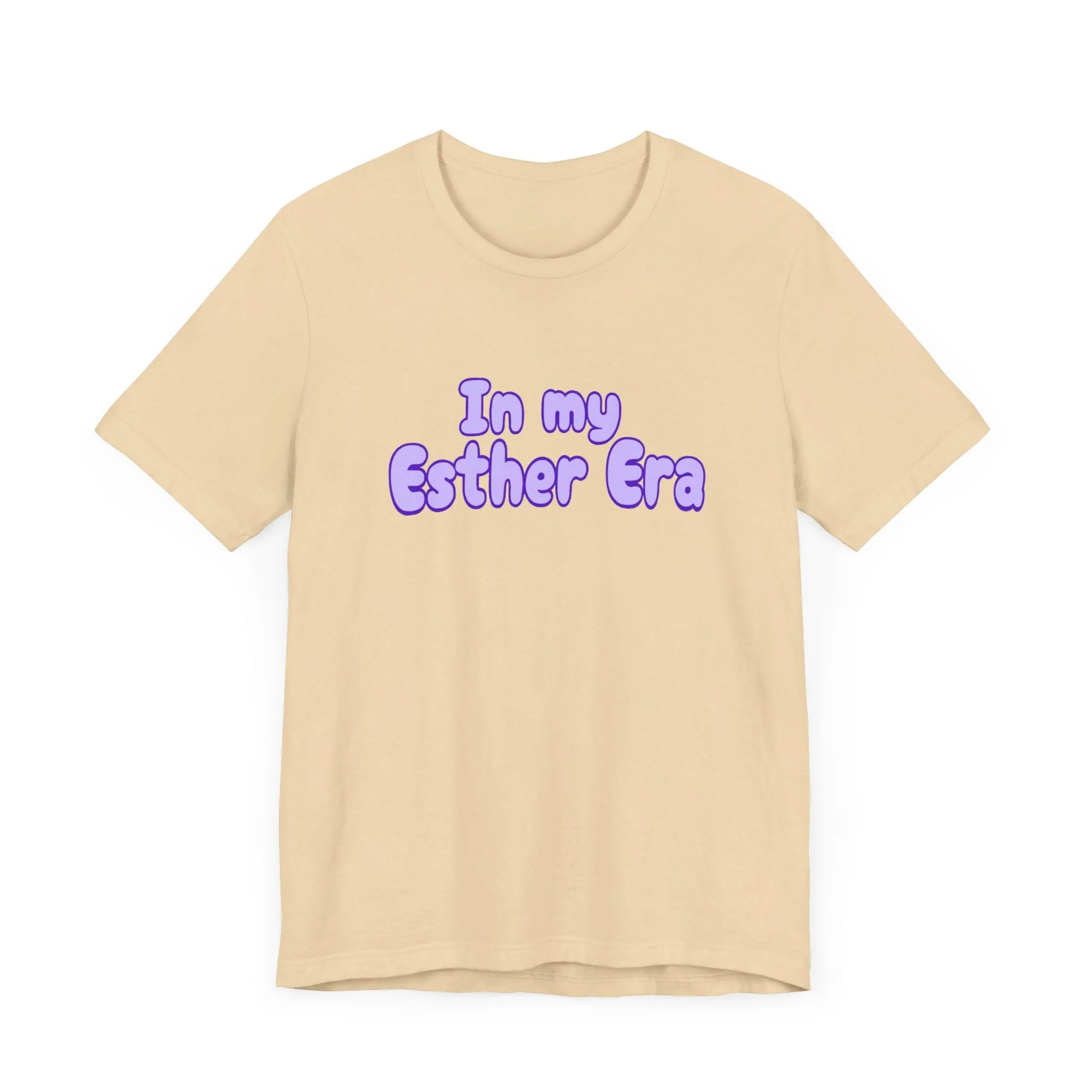 In my Esther era / hand drawn shirt / Bible gift / shirt /  Unisex Jersey Short Sleeve Tee