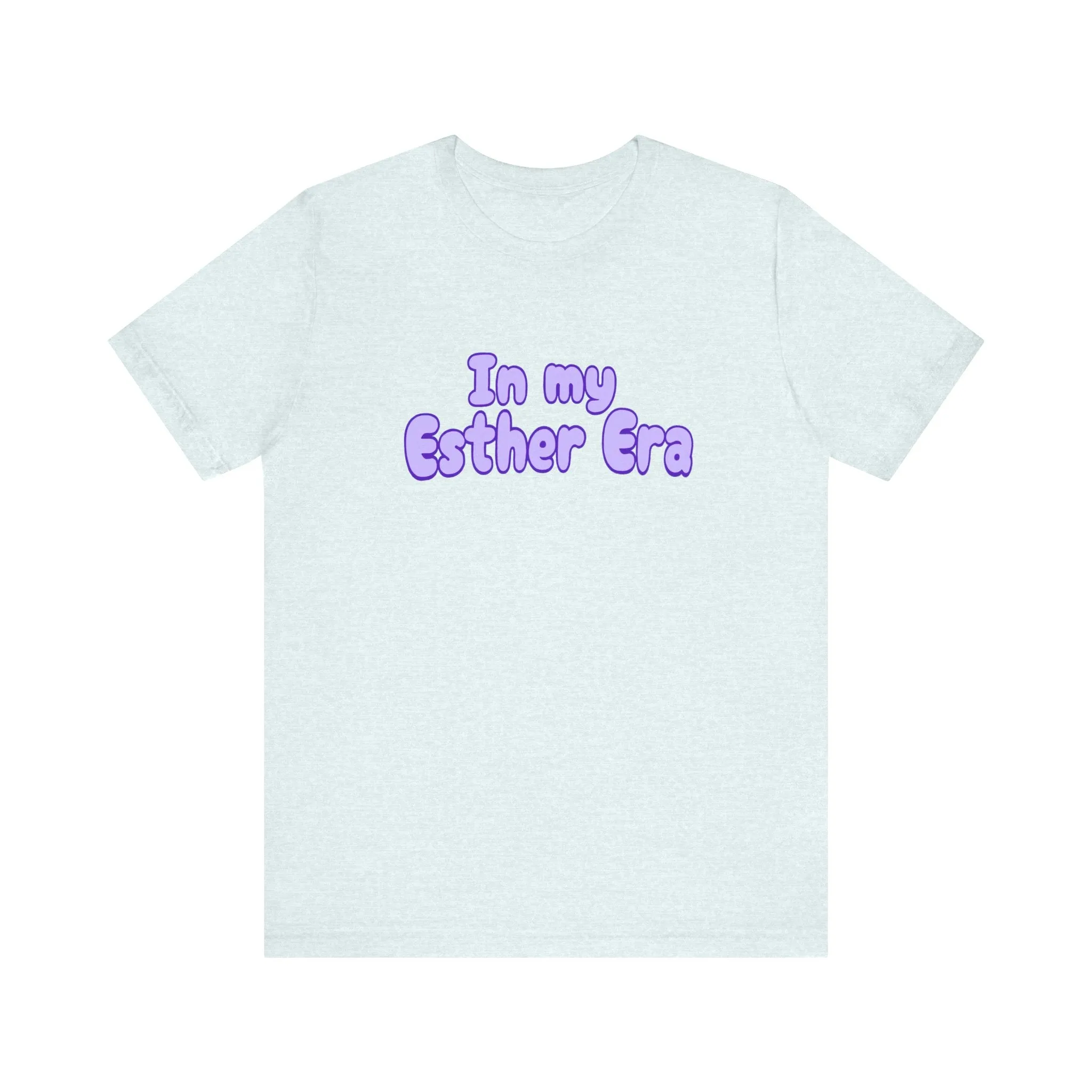 In my Esther era / hand drawn shirt / Bible gift / shirt /  Unisex Jersey Short Sleeve Tee