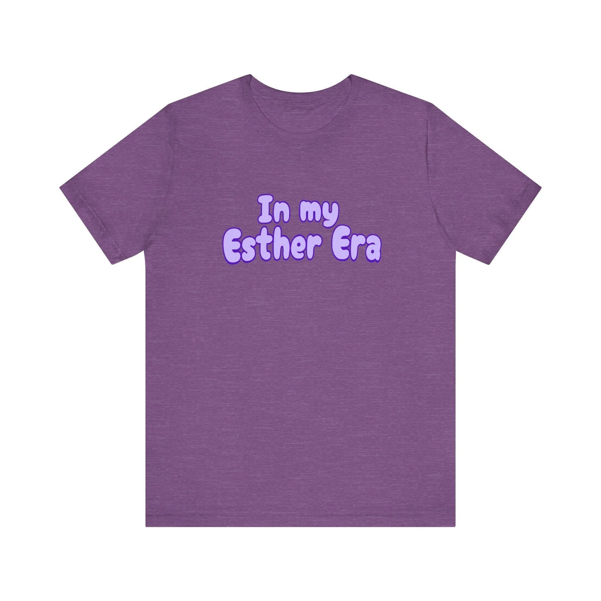 In my Esther era / hand drawn shirt / Bible gift / shirt /  Unisex Jersey Short Sleeve Tee