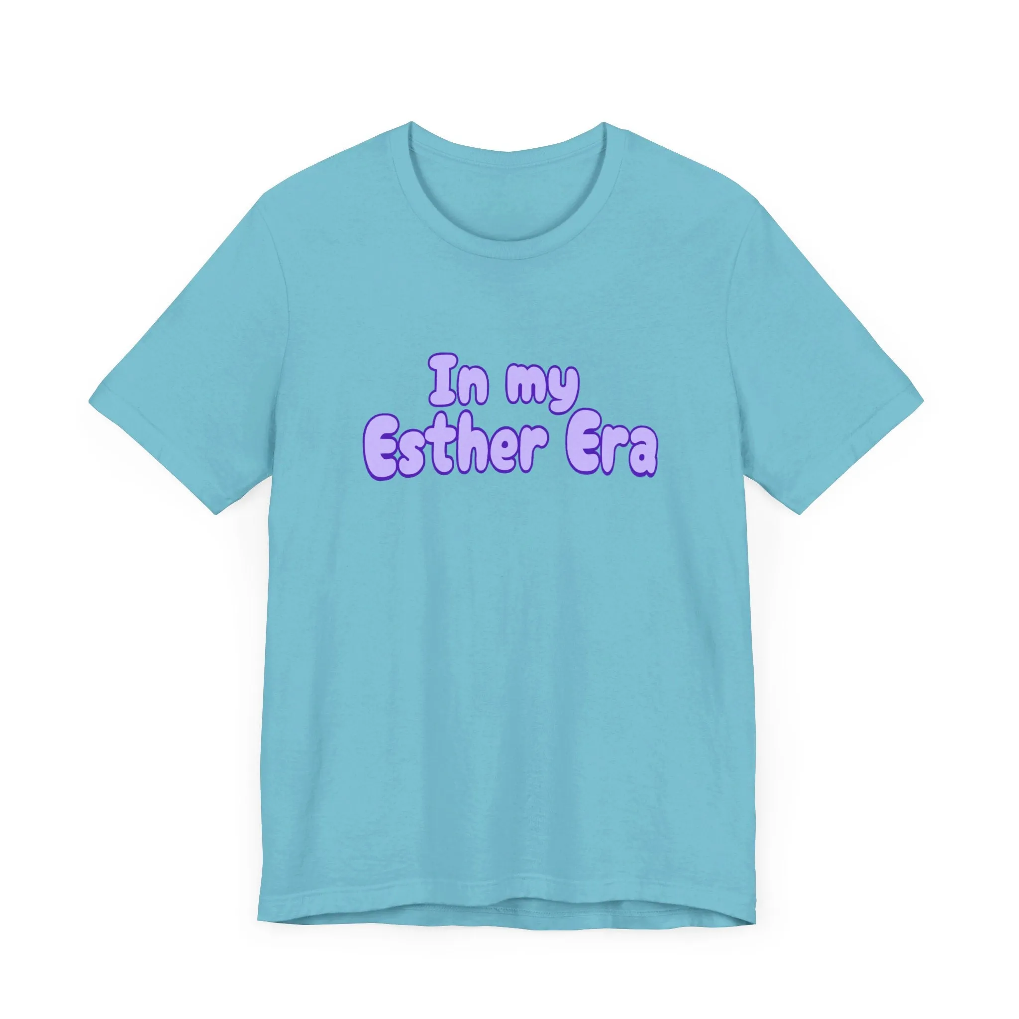 In my Esther era / hand drawn shirt / Bible gift / shirt /  Unisex Jersey Short Sleeve Tee