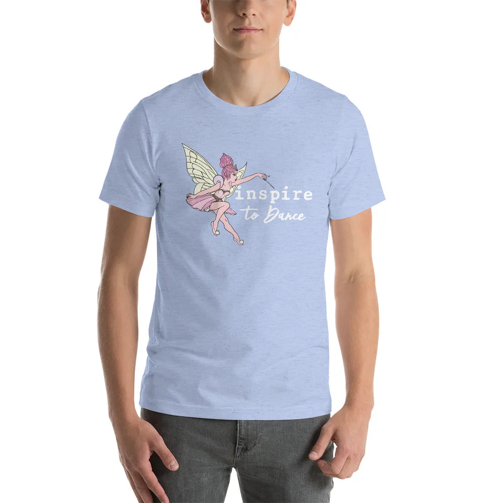 inspire to Dance Fairy Short-Sleeve Unisex T-Shirt