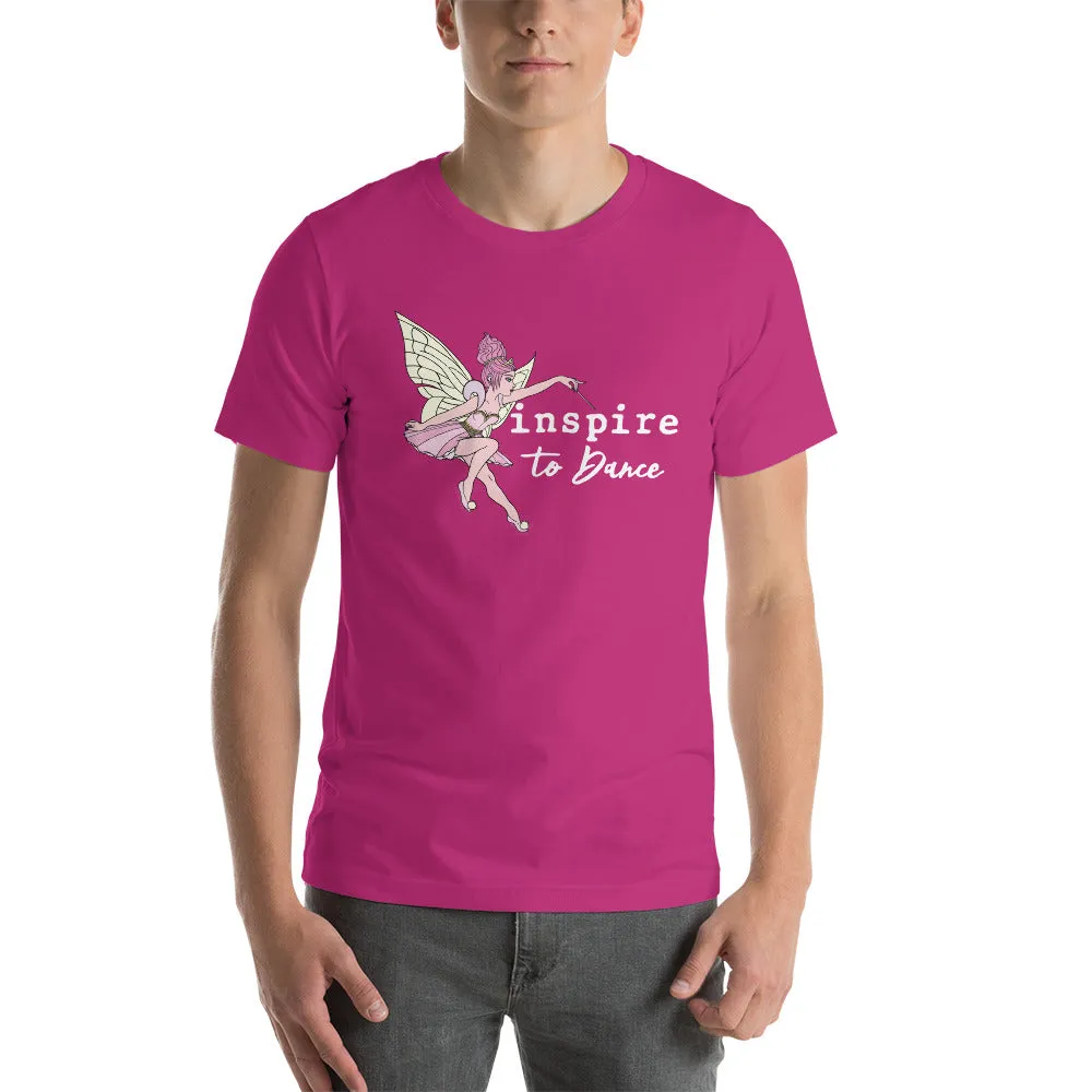 inspire to Dance Fairy Short-Sleeve Unisex T-Shirt
