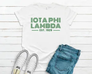 Iota Phi Lambda (ΙΦΛ) EST 1929 Short Sleeve Women's T-Shirt