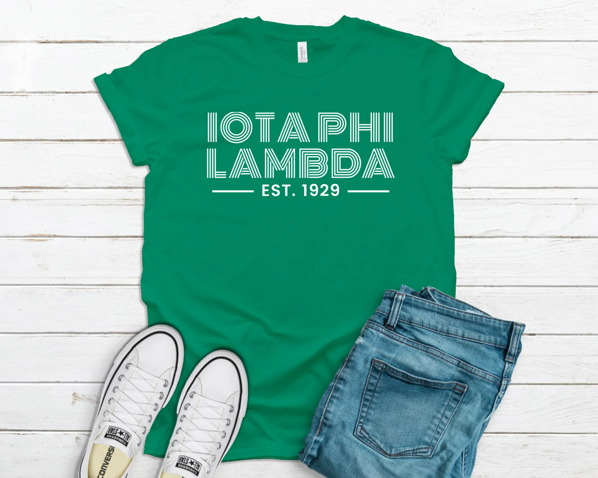 Iota Phi Lambda (ΙΦΛ) EST 1929 Short Sleeve Women's T-Shirt