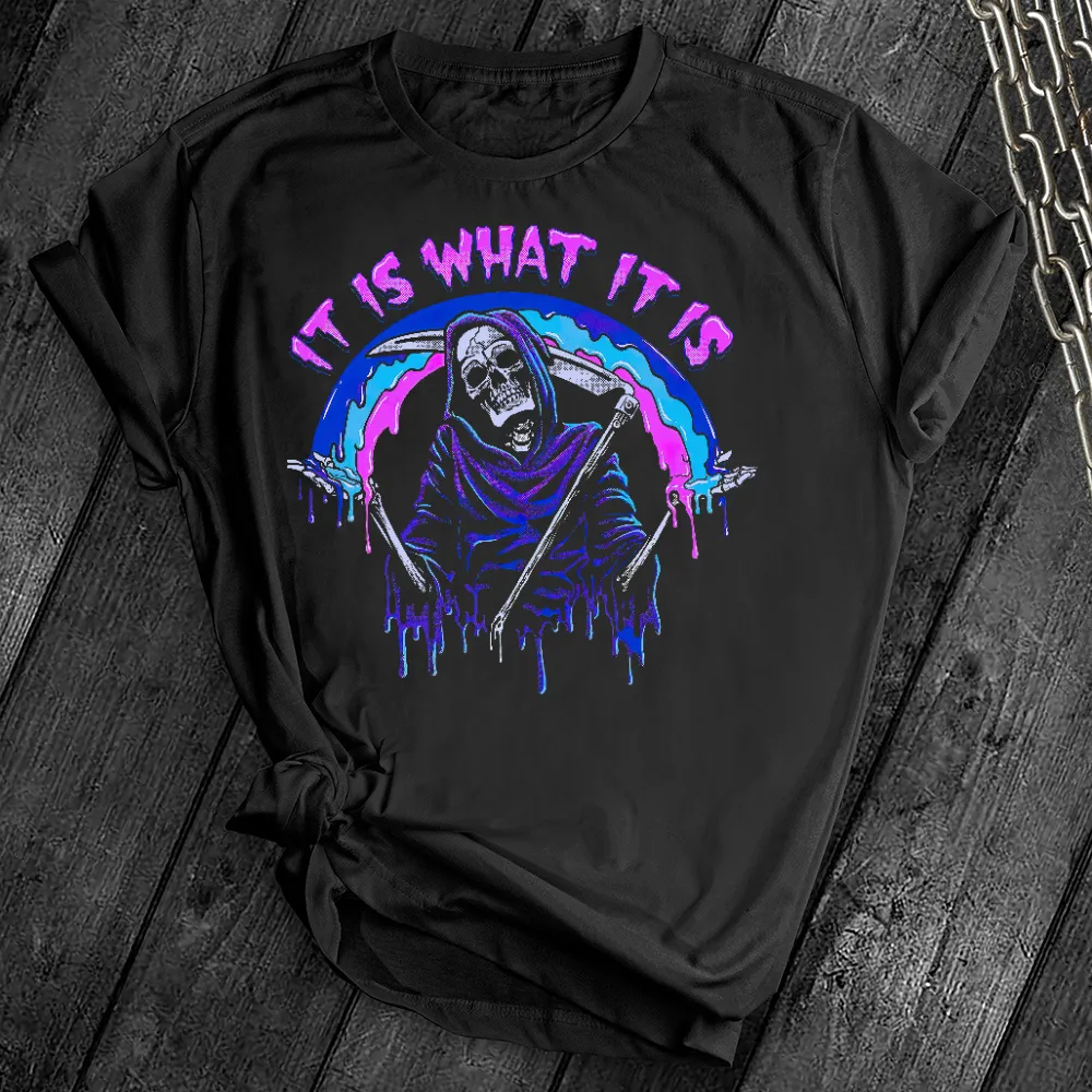 It Is What It Is Skeleton Tee