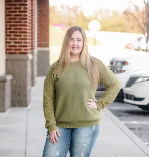 It's a Forever Feeling Olive Sweater