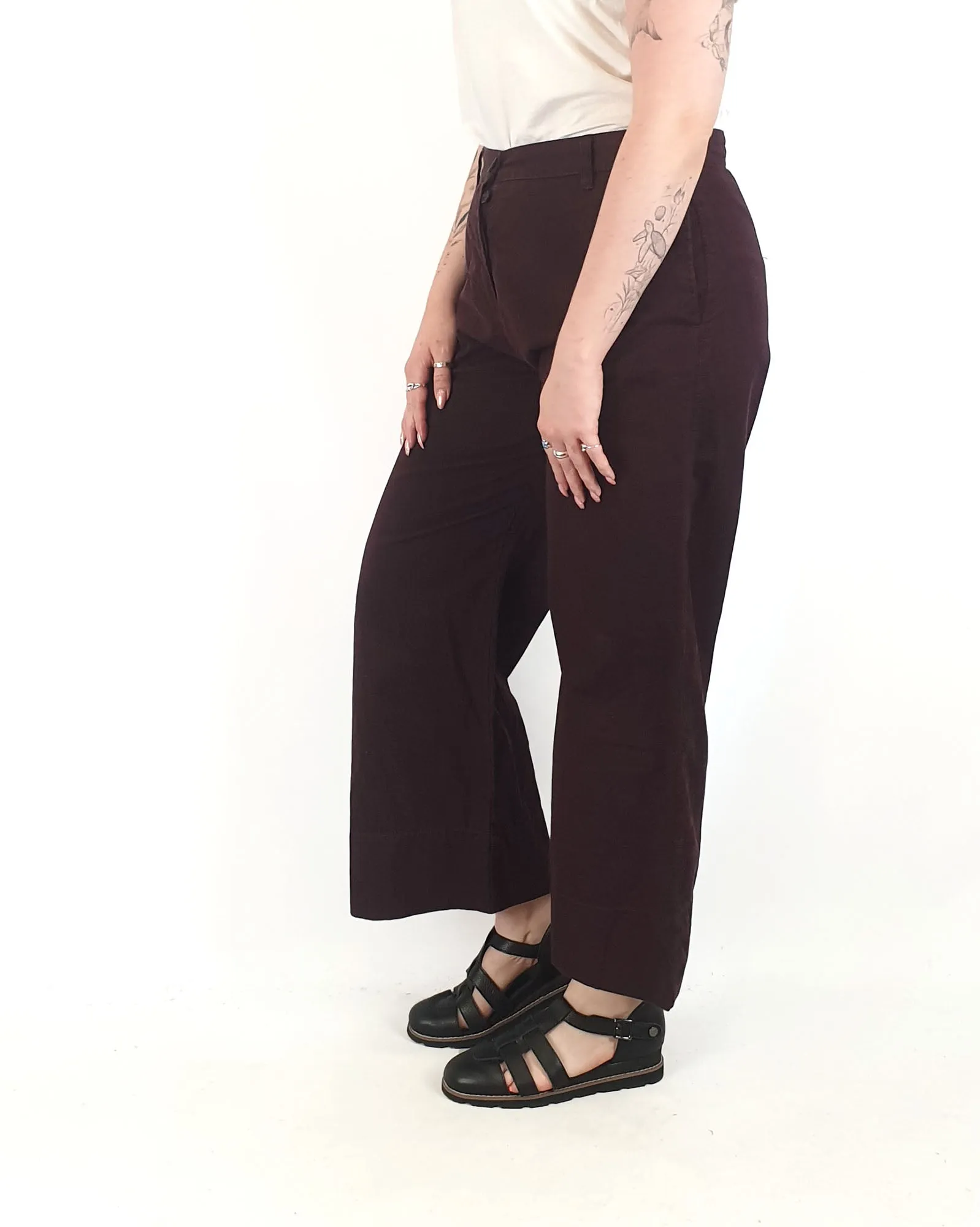 Jac   Jack purple pants size 14, best fits 12-14