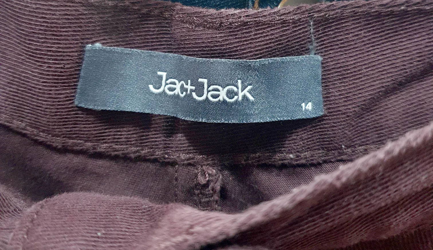 Jac   Jack purple pants size 14, best fits 12-14