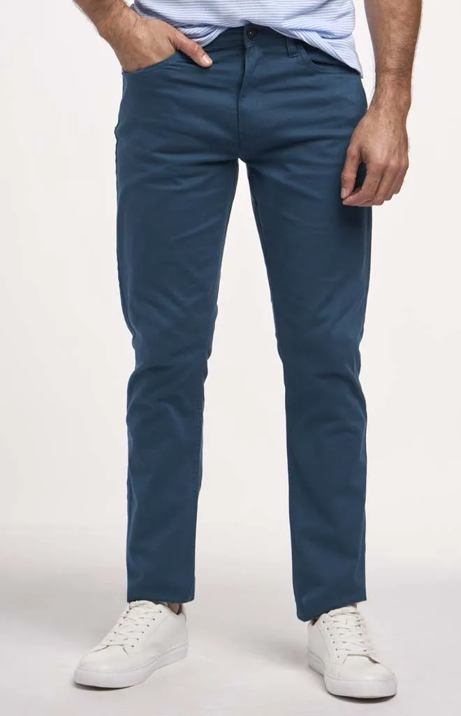 Jachs NY Straight Fit Stretch Twill 5-Pocket Pant