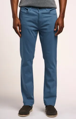 Jachs NY Straight Fit Stretch Twill 5-Pocket Pant
