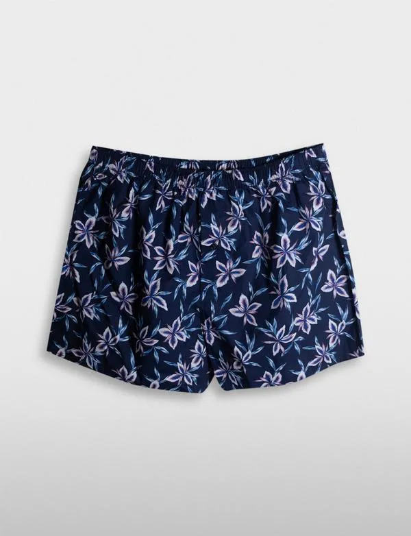 James Harper Star Floral Print Boxer Short