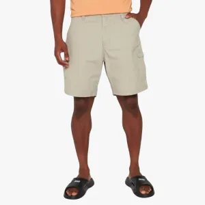 Jeep Mens 14Cm Fixed Waist Mountain Shorts Silvered Green