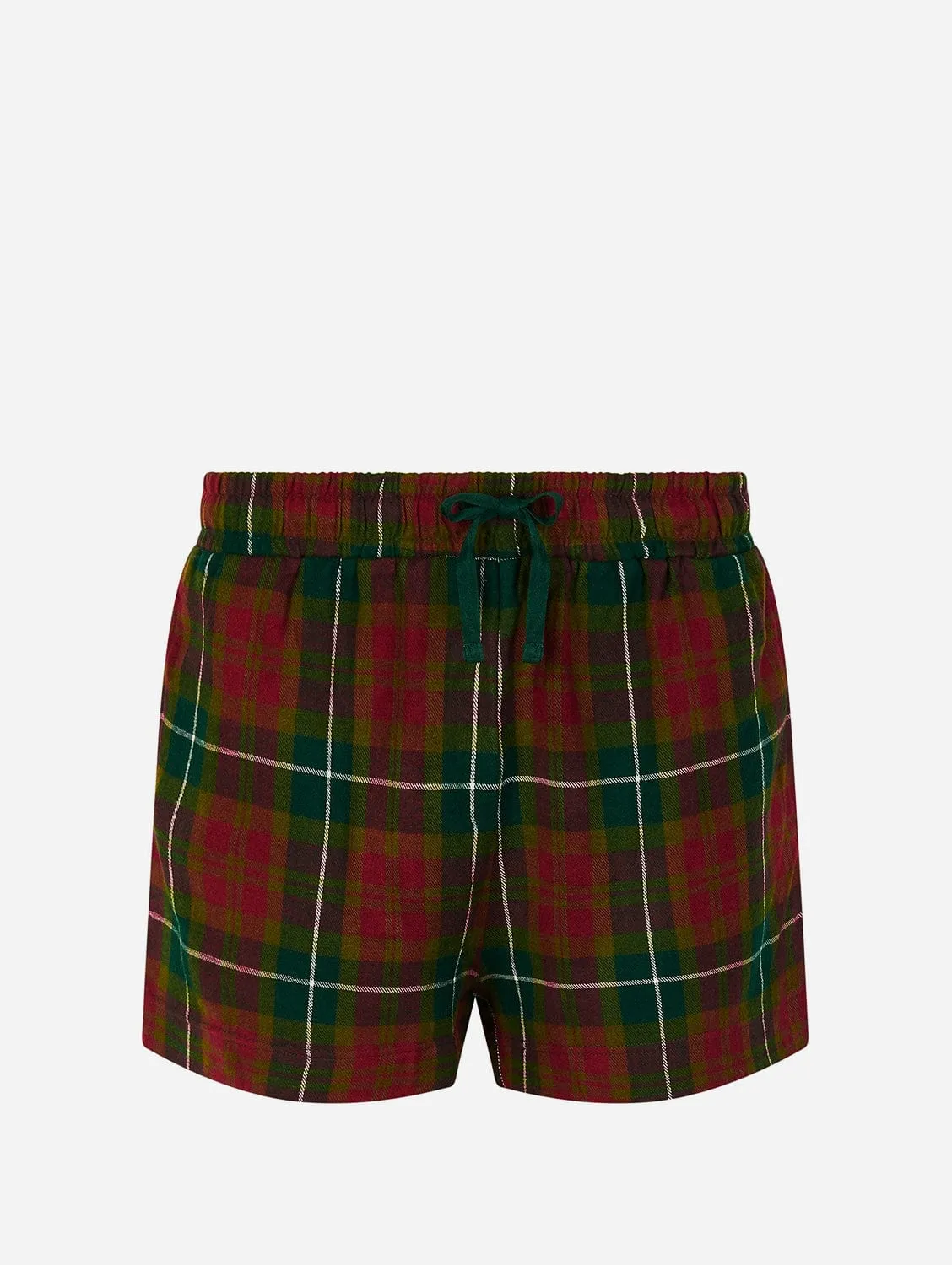 Jim Jam Women's Organic Cotton Pyjama Shorts | Green