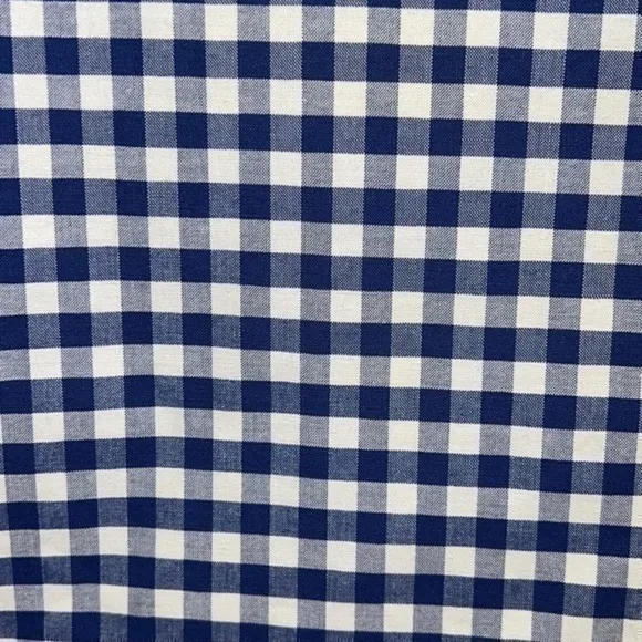 J.McLaughlin Women’s Cosmo White and Royal Blue Gingham Shorts Size 10 NWT