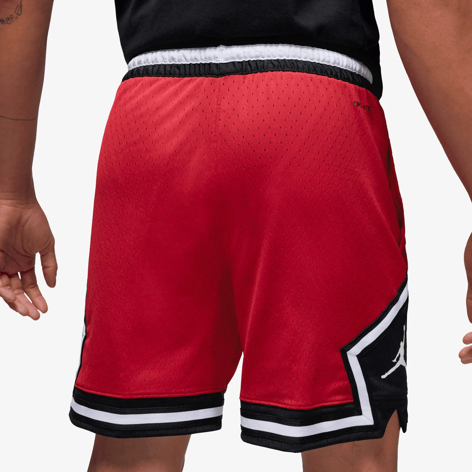 Jordan Sport Dri-FIT Diamond Shorts - Red/White