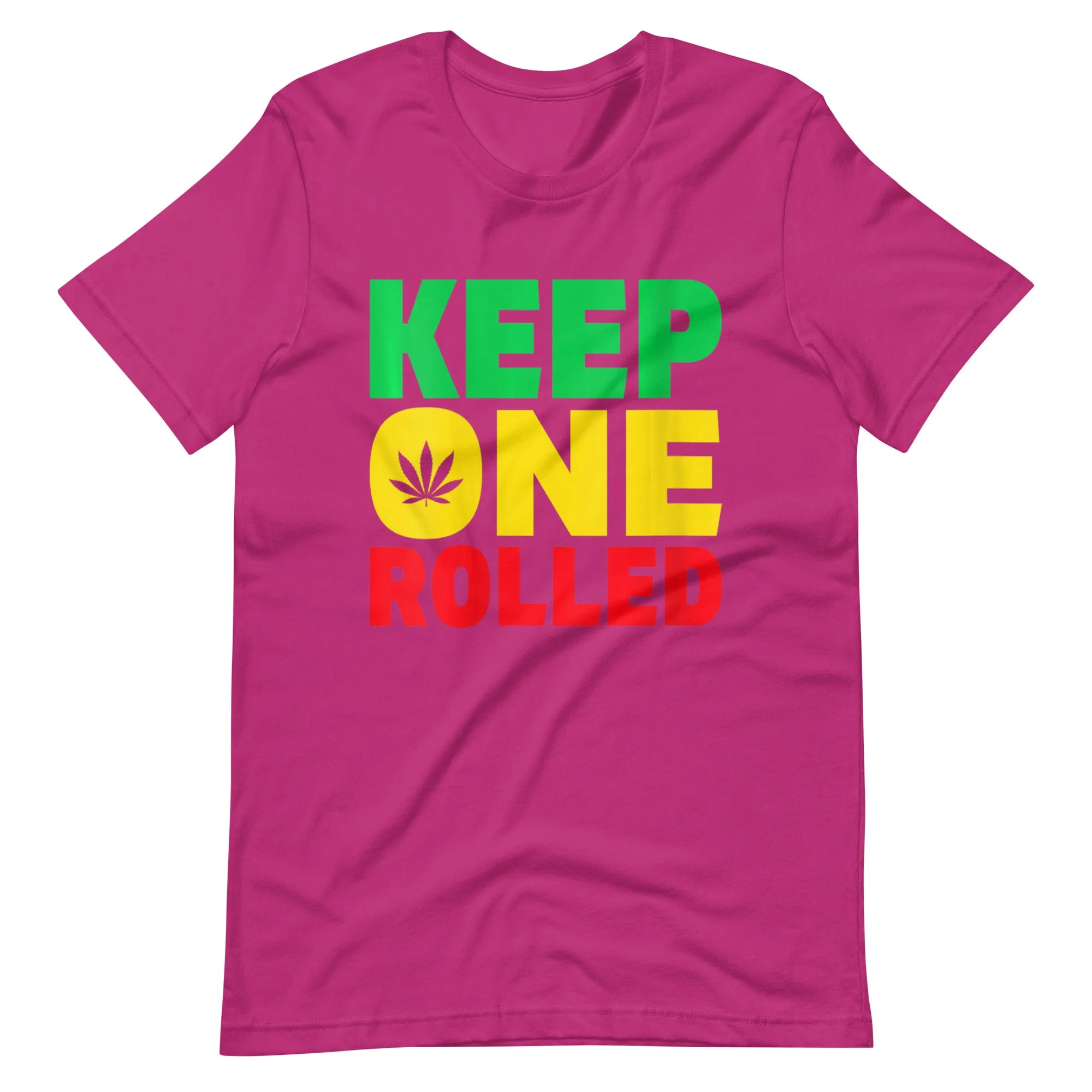 Keep-One-Rolled-Funny-Marijuana-Weed-Stoner-t-shirt