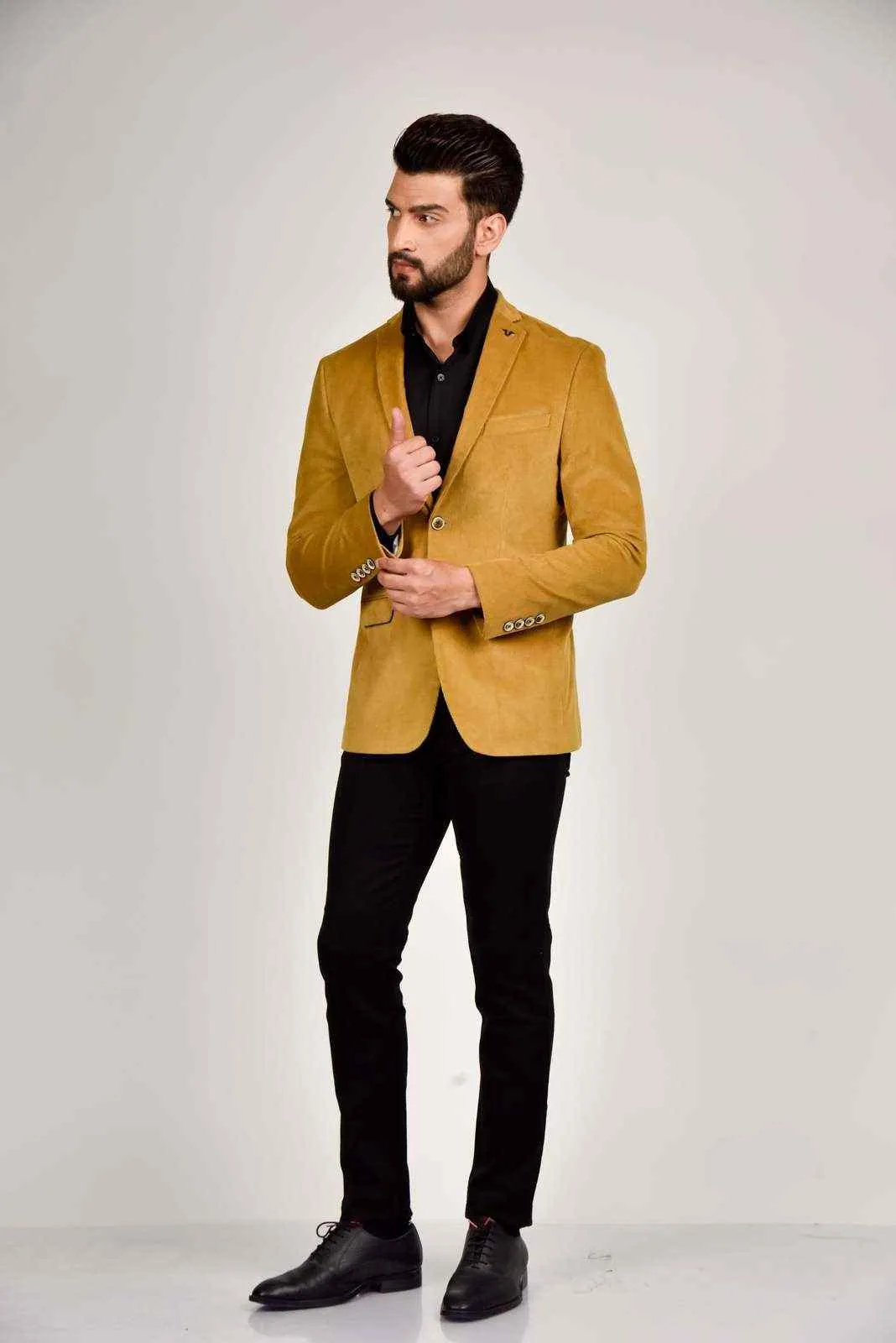 Khaki Cord Blazer