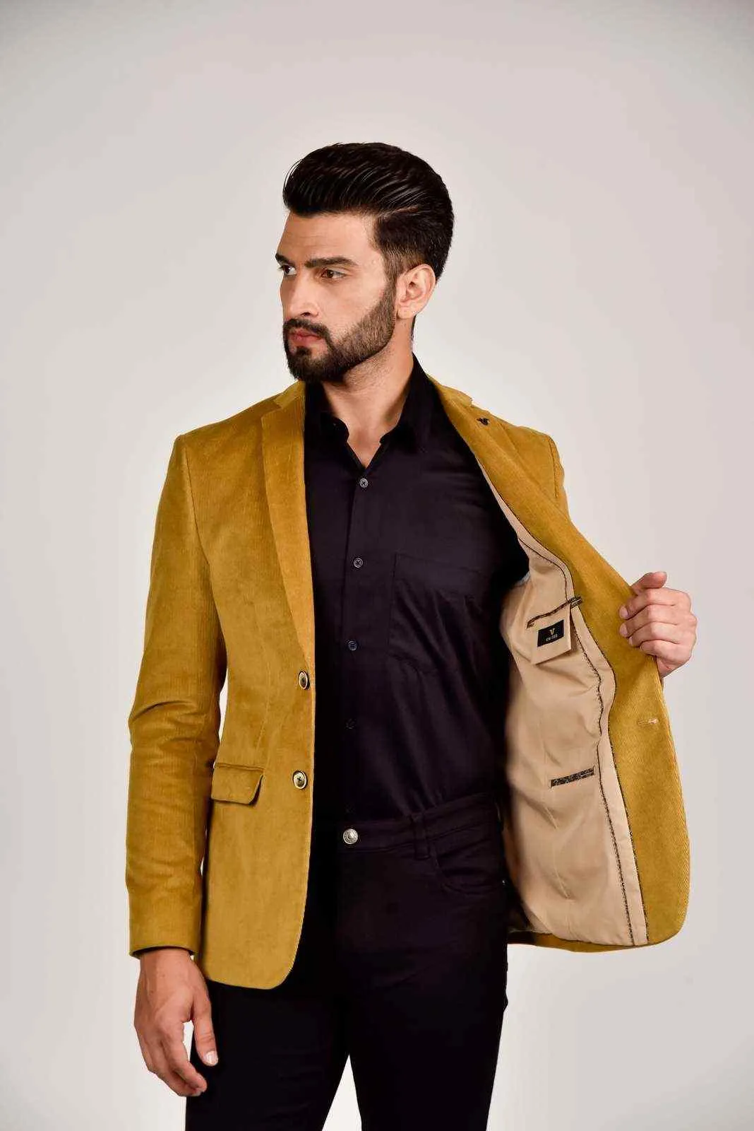Khaki Cord Blazer