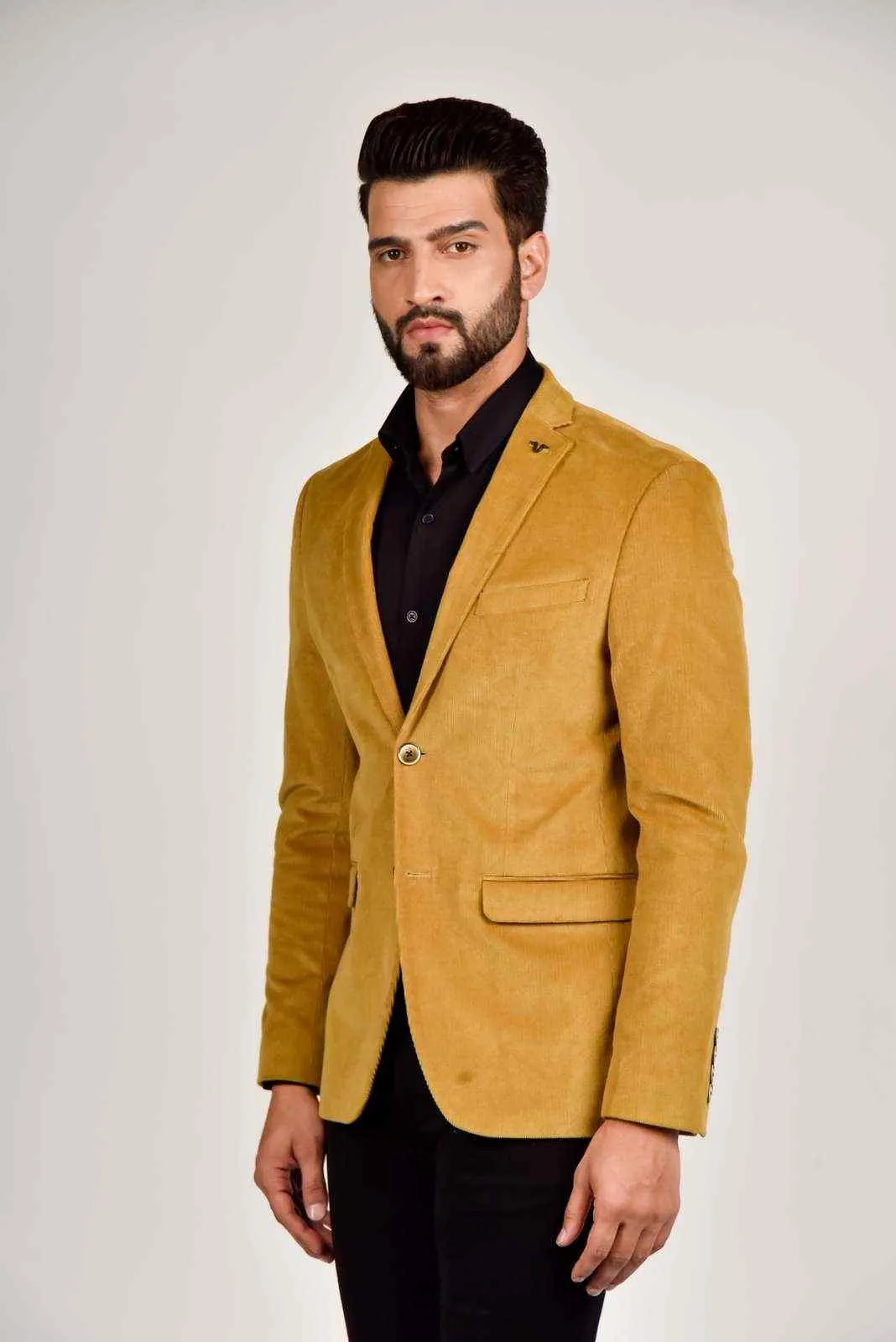 Khaki Cord Blazer