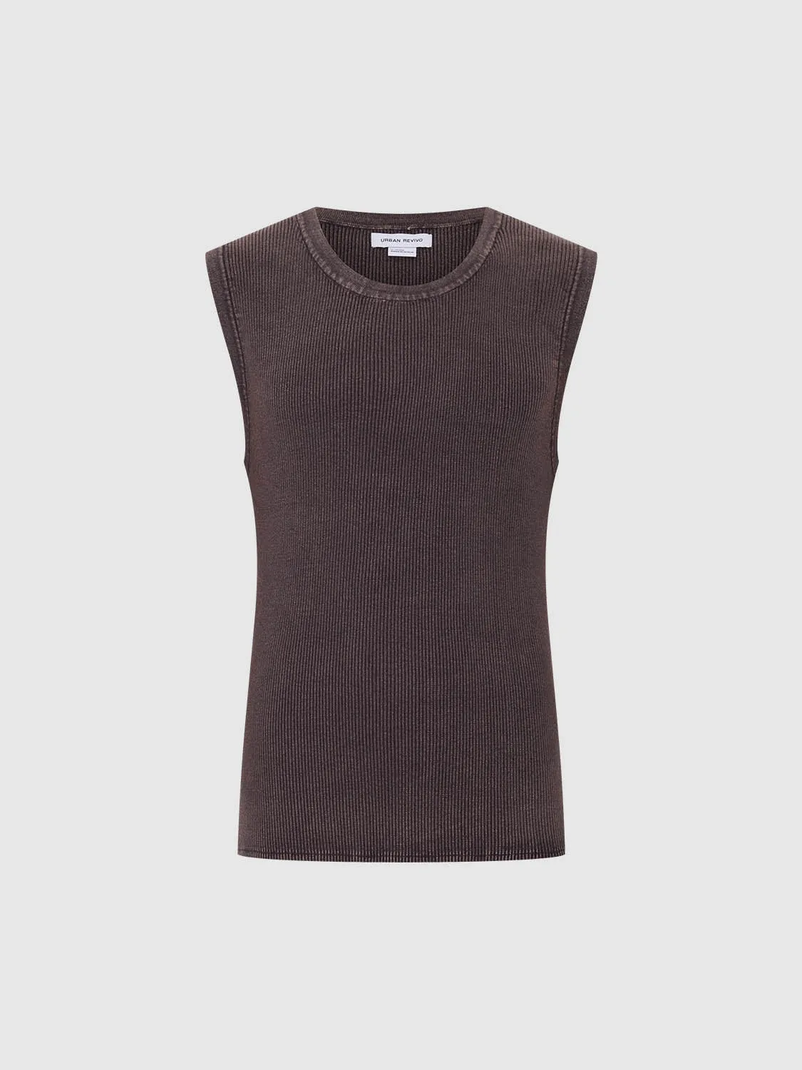 Knitted Sleeveless T-Shirts