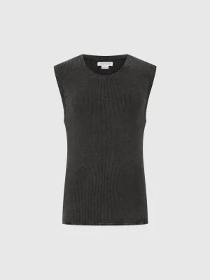 Knitted Sleeveless T-Shirts