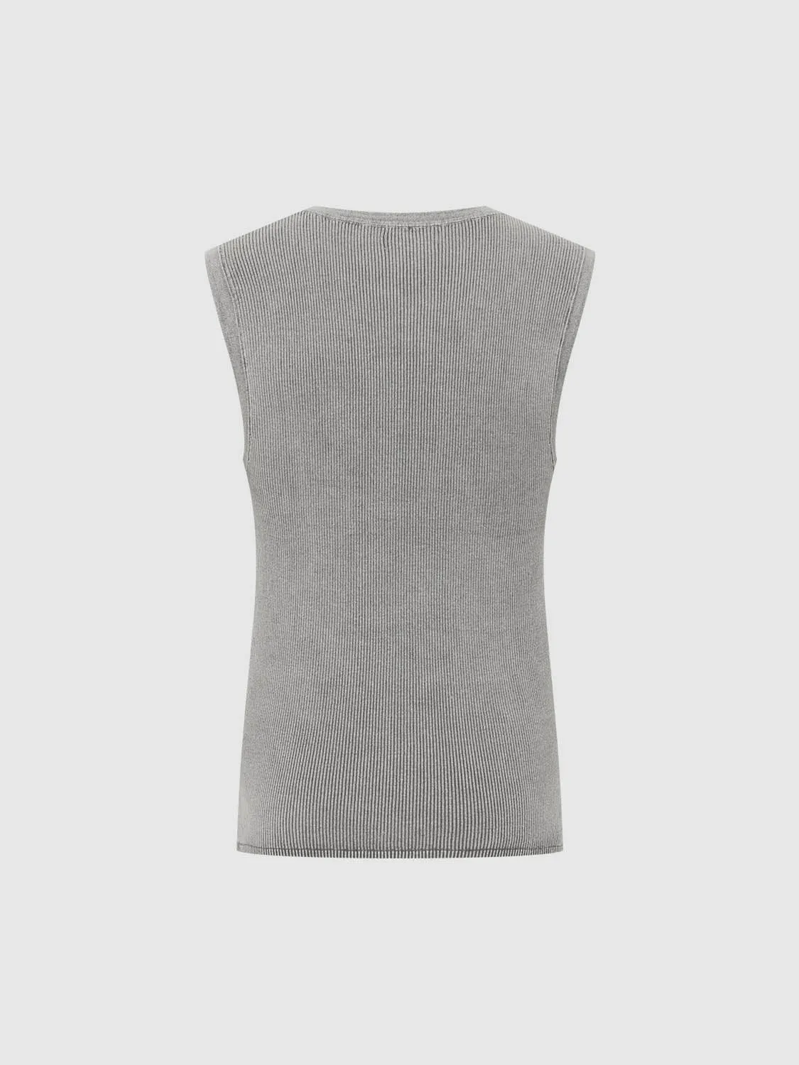 Knitted Sleeveless T-Shirts