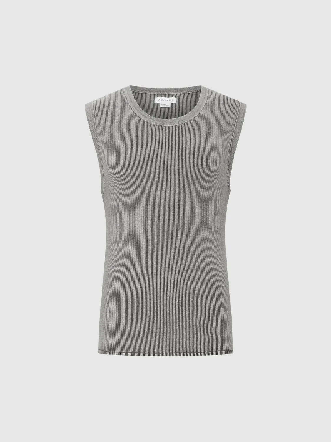 Knitted Sleeveless T-Shirts