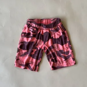 Knox Camo Shorts | Dyed Lava (Kids)