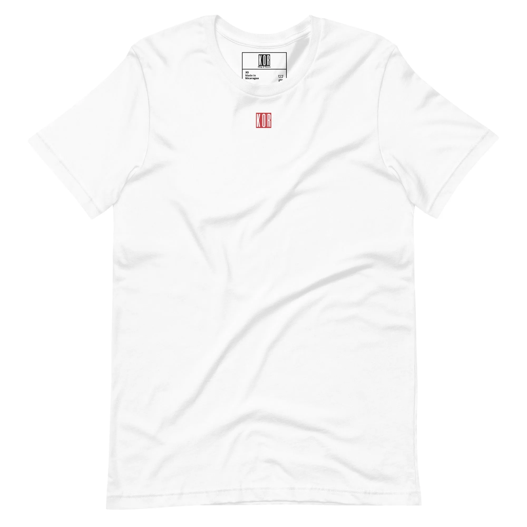 KOR  Red Small Logo T-Shirt ⬛️🟥🟦⬜️