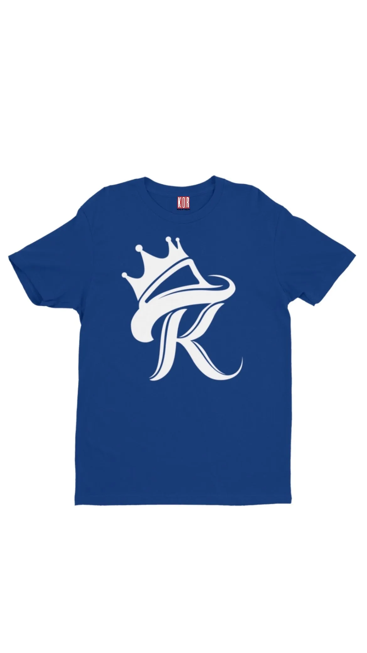 KR white Logo T-Shirt 🟥⬛️🟦