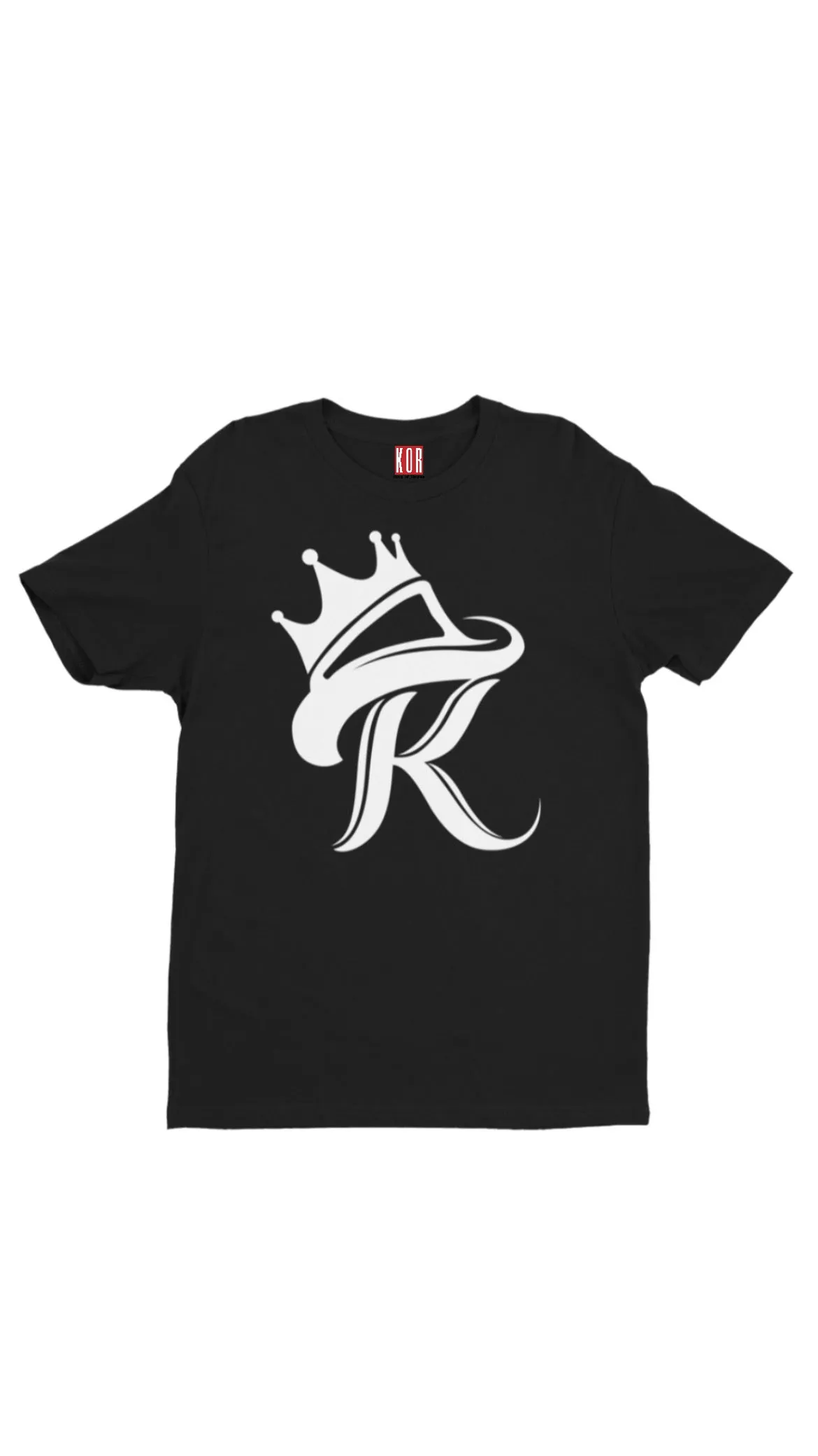 KR white Logo T-Shirt 🟥⬛️🟦