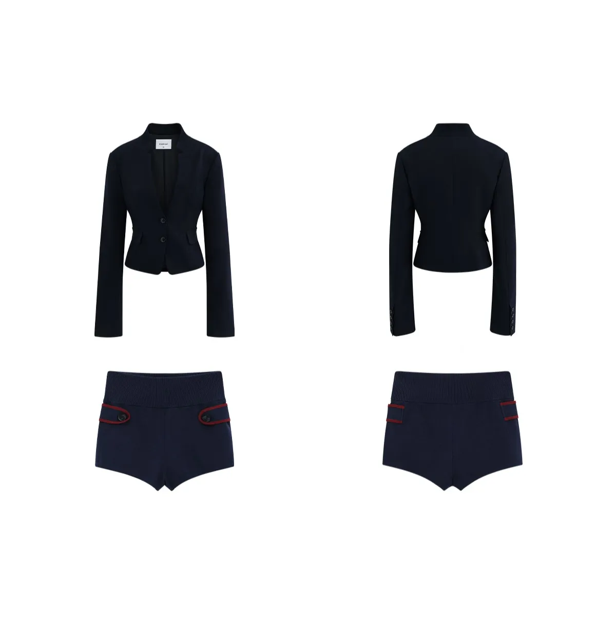 Kraken Navy Blazer / Shorts
