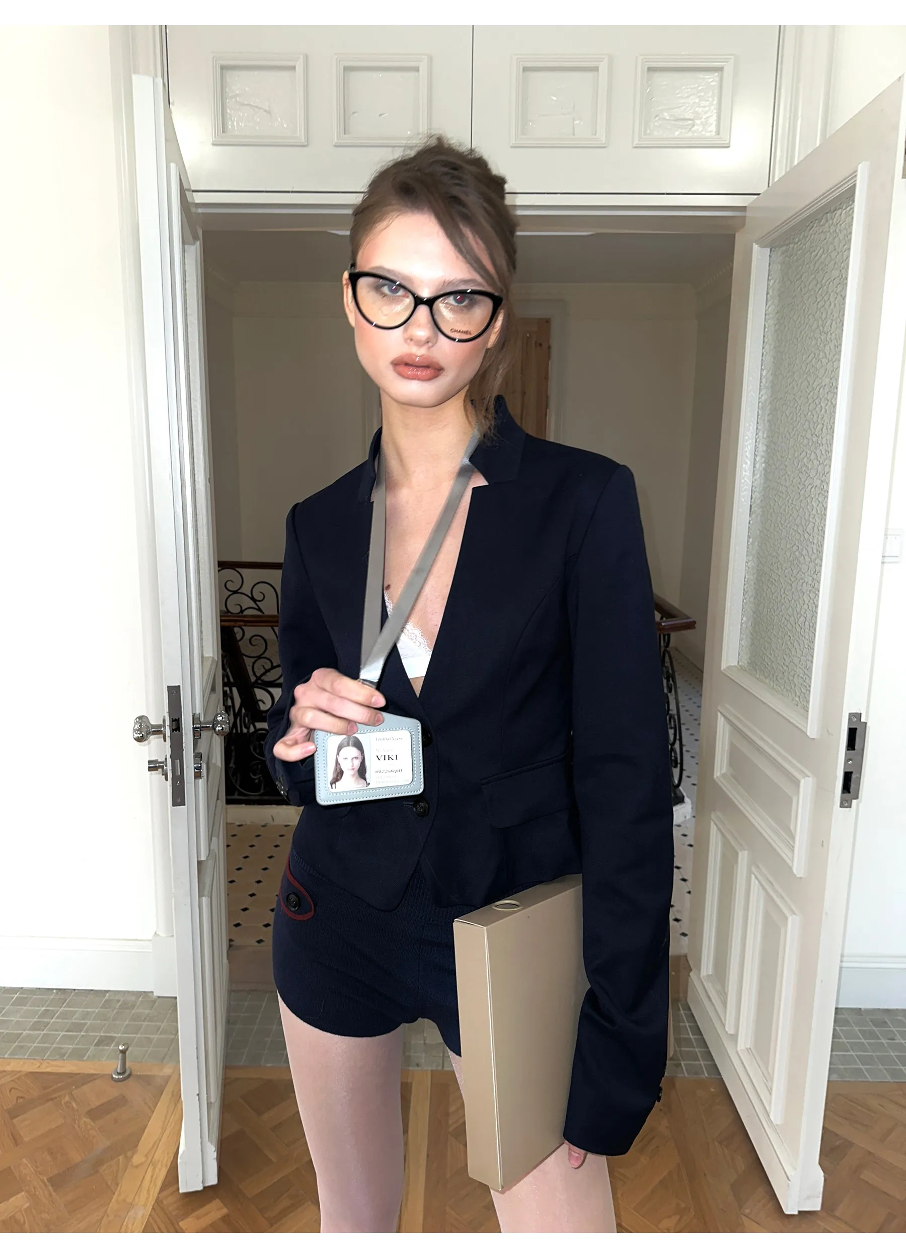 Kraken Navy Blazer / Shorts