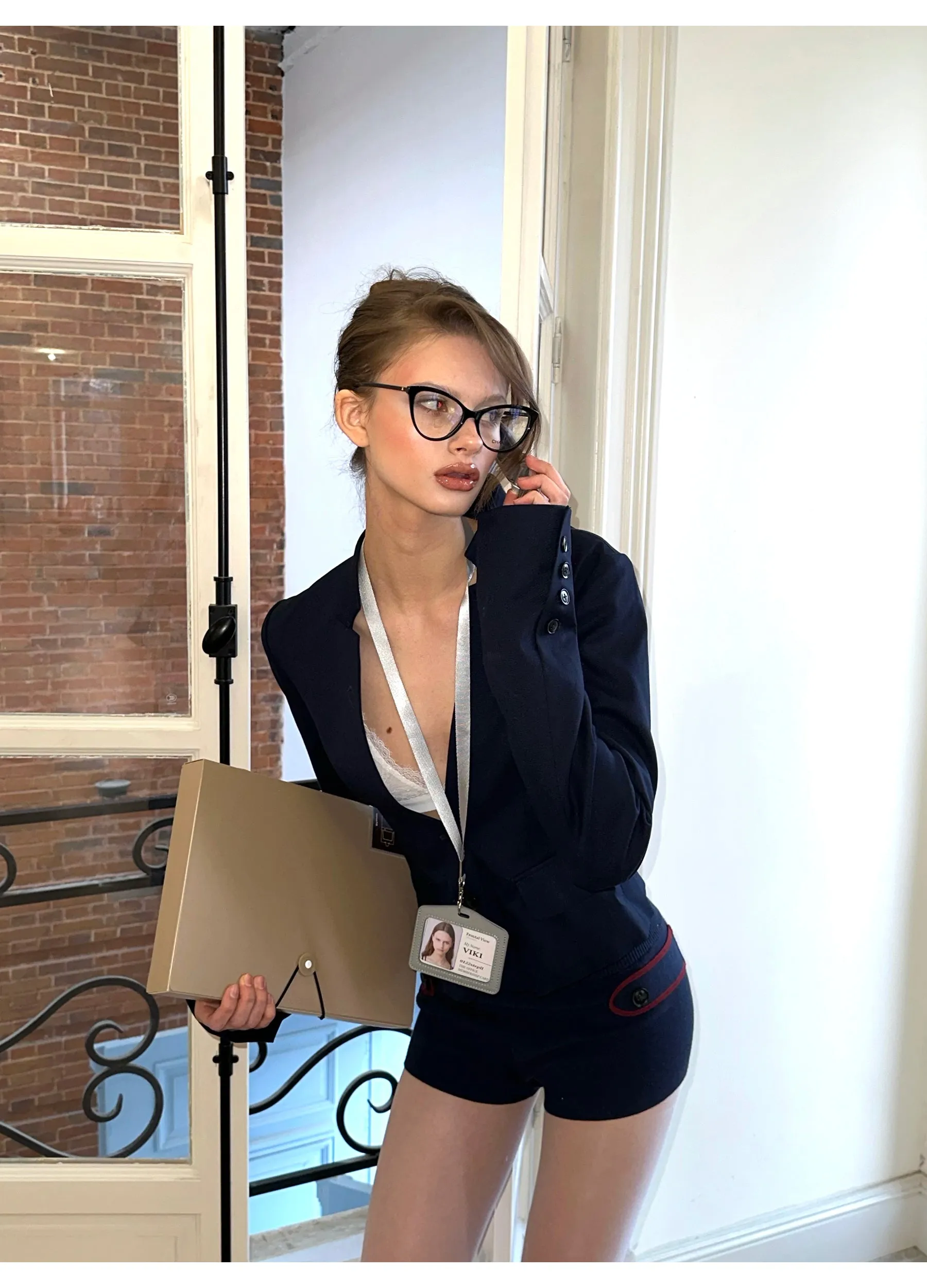 Kraken Navy Blazer / Shorts