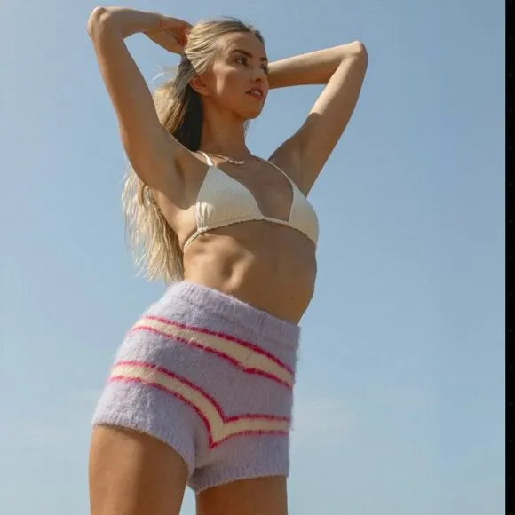 L Space - Montauk Short - Sandy Dune Stripe