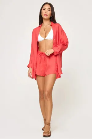 L SPACE | Rio Short - Grapefruit