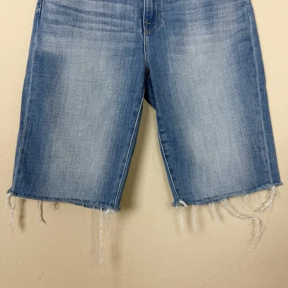 L'AGENCE Taylor High Rise Denim Short in Ashford