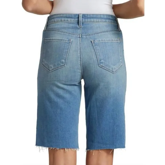 L'AGENCE Taylor High Rise Denim Short in Ashford