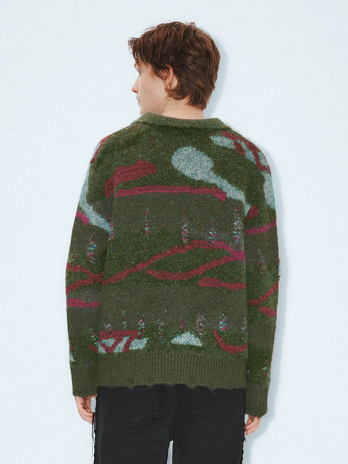 Lapel Knitted T-Shirts