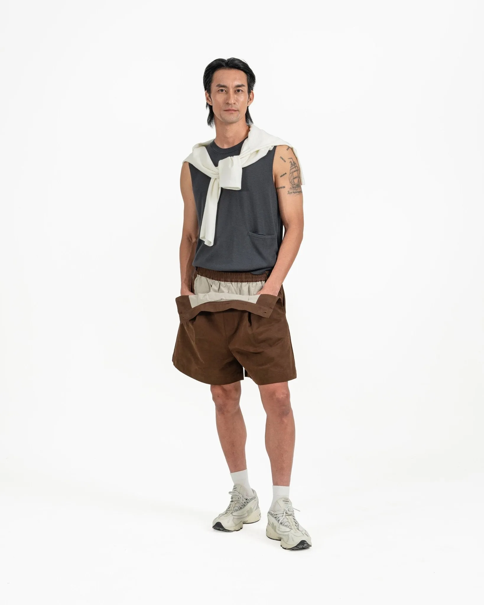 Layered Utility Shorts