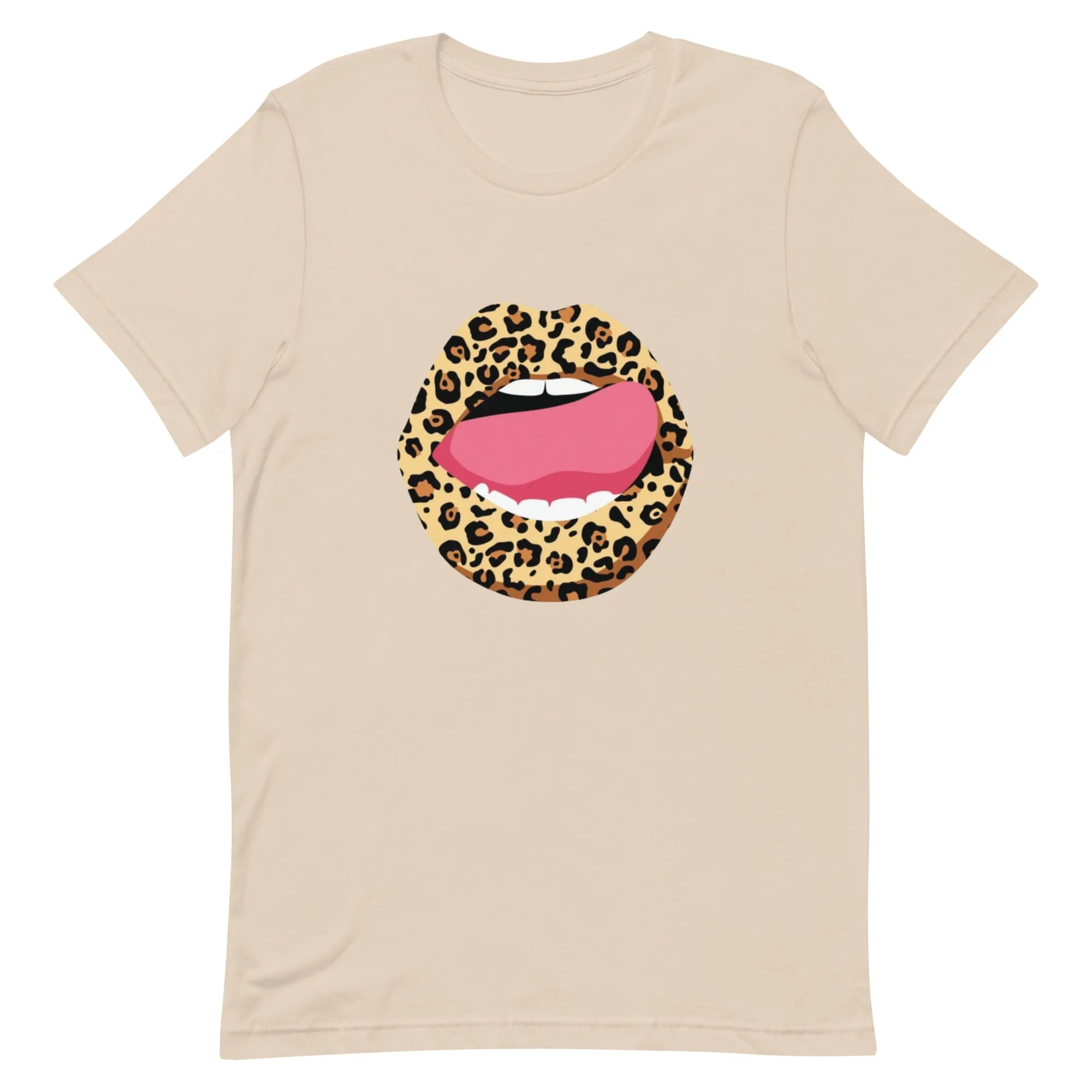 Leopard Lips Women T-Shirt