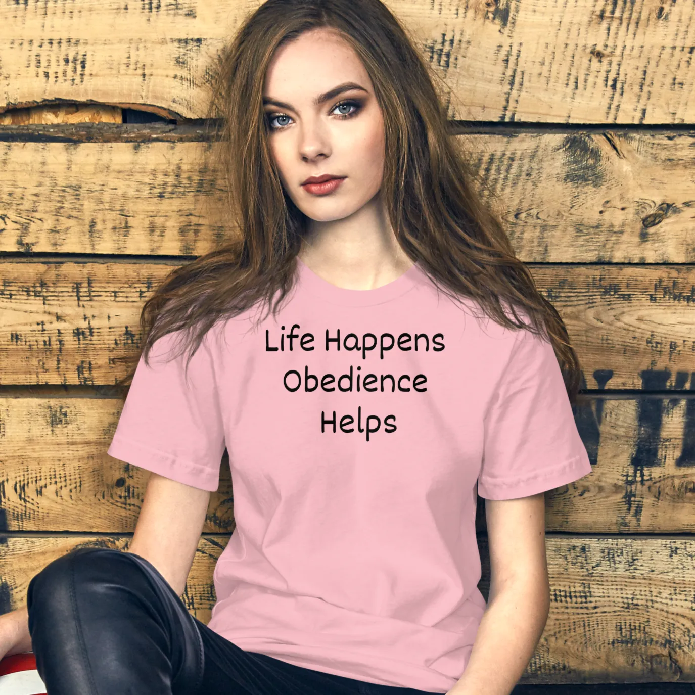 Life Happens, Obedience Helps T-Shirts - Light