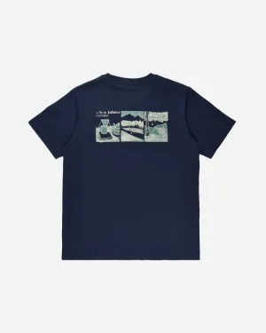 Life in Balance T-shirt - Navy