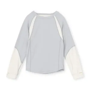 Light Blue Print Logo T-Shirt