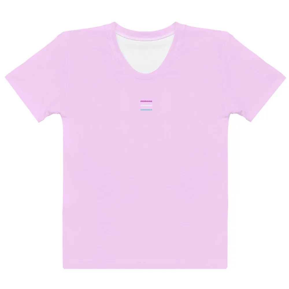 light pink logo t-shirt