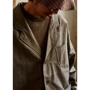 Linen Glen Check Blazer