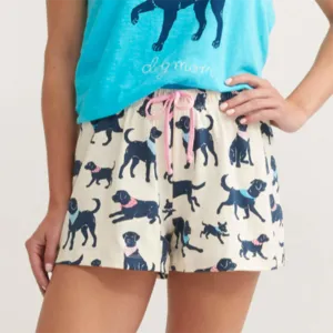 Little Blue House Bandana Labs Women's Sleep Shorts
